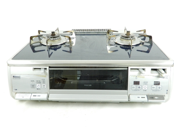 【中古】 Rinnai リンナイ KGJ62VCNP 都市ガス ガステーブル ガスコンロ 中古 Rinnai リンナイ KGJ62VCNP RTS62WLR-L 都市ガス ガステーブル