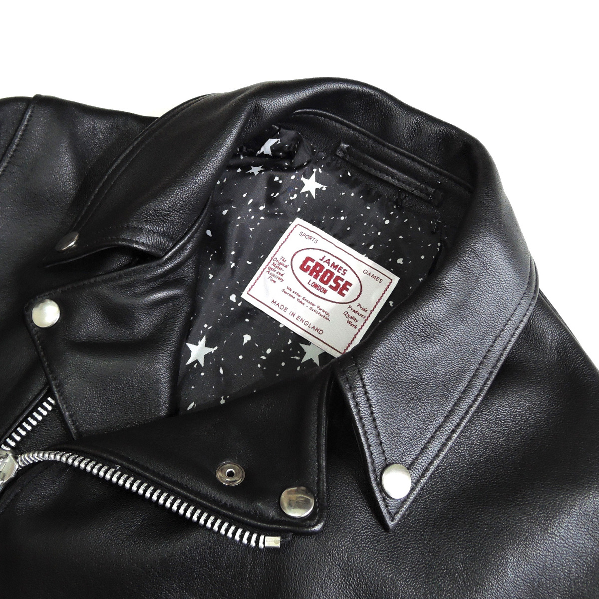 16aw uniform experiment × JAMES GROSE ジェームスグロース レザー 