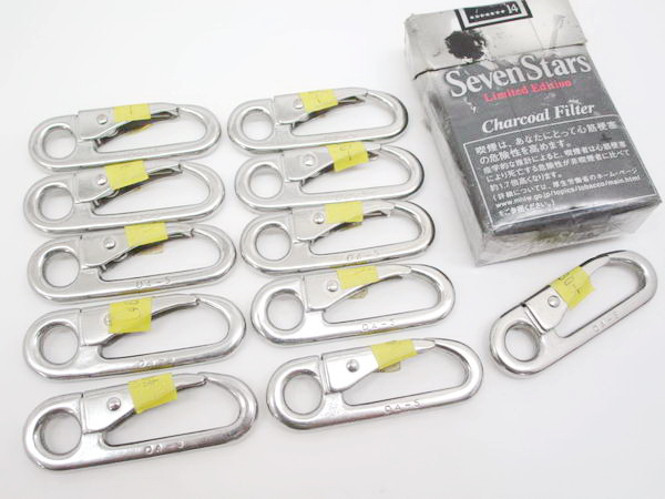 兵石c597 MM/水本 ステンレス製 スナップフックDA型 ■DA-5 ★11個セット 吊り具/吊具