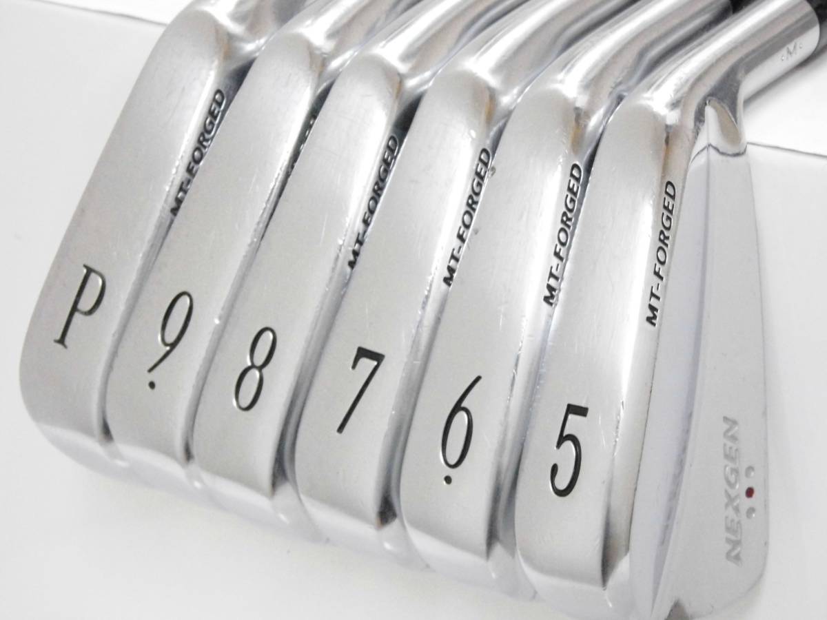 NEXGEN MT-FORGED 6本 ネクスジェン 5-P 5-PW MT NS 6本セット FORGED