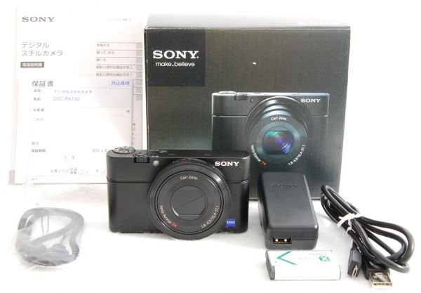 お買い得，新作登場 SONY ソニー DSC-RX100 元箱 付属一式 #1321(ソニー)｜売買されたオークション情報、yahooの商品情報をアーカイブ公開 - オークファン ソニー
