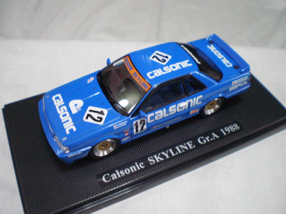 1/43 EBBRO CALSONIC SKYLINE Gr.A 1988 (672) 自動車 ミニカー 【公式