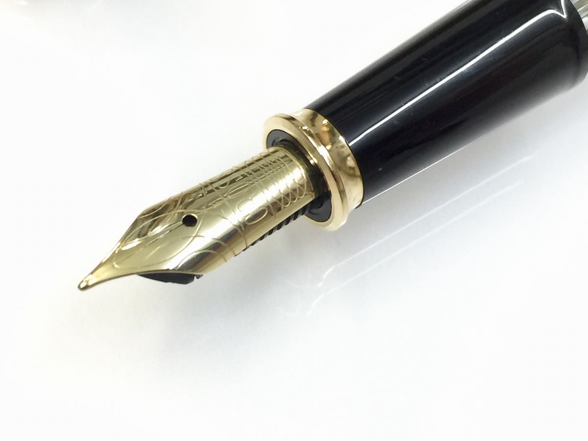 CROSS クロス タウンゼント 金張り 万年筆 18Kペン先 細字F