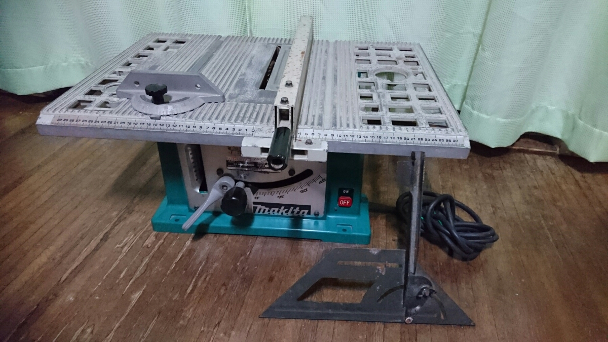 0 マキタ makita マルノコ盤 テーブルソー スタンド付 丸のこ 卓上丸 