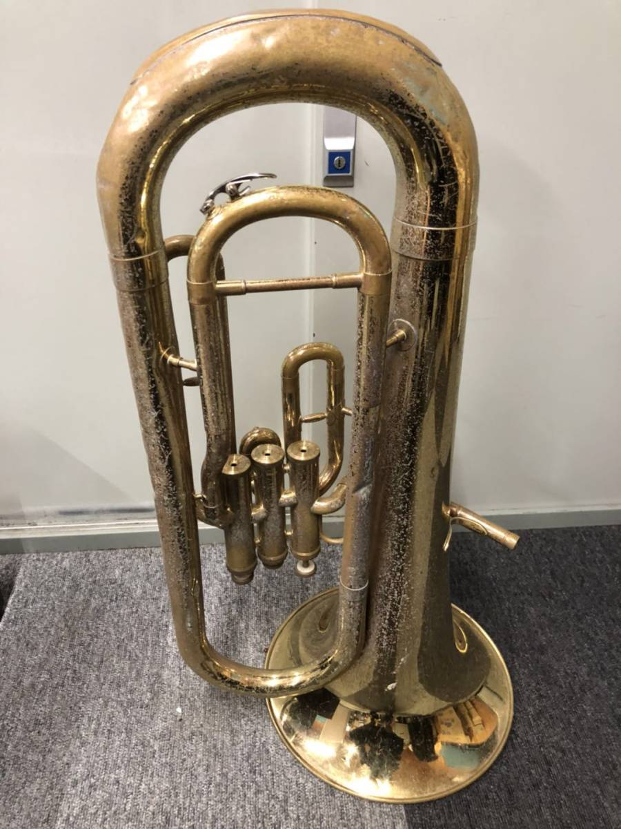 ☆ユーフォニアムYAMAHA YEP-201ジャンク品☆ 送料無料!!現状品