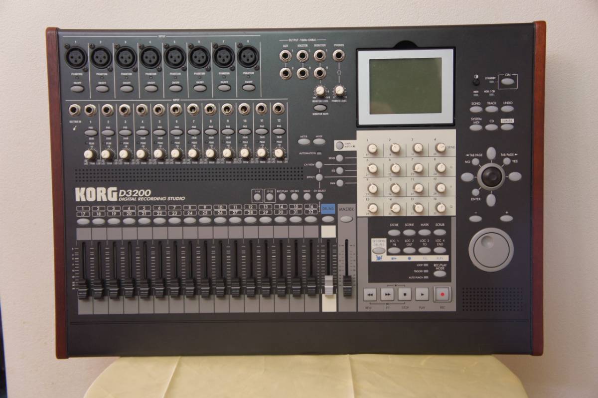 KORG D3200 MTR マルチトラックレコーダー 取扱説明書原本付 動美品 KORG D3200 MTR マルチトラックレコーダー 取扱説明書原本付 動美品の