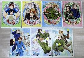 ヘタリア The Beautiful World 全4巻 + えくすとらでぃすく [レンタル落ち]