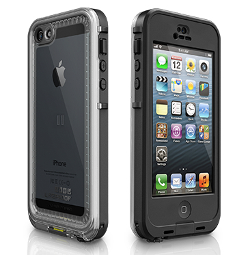 ☆即納☆ 新品 正規品 防水 LIFEPROOF iPhone5 5sでも使用可 nuud 黒☆