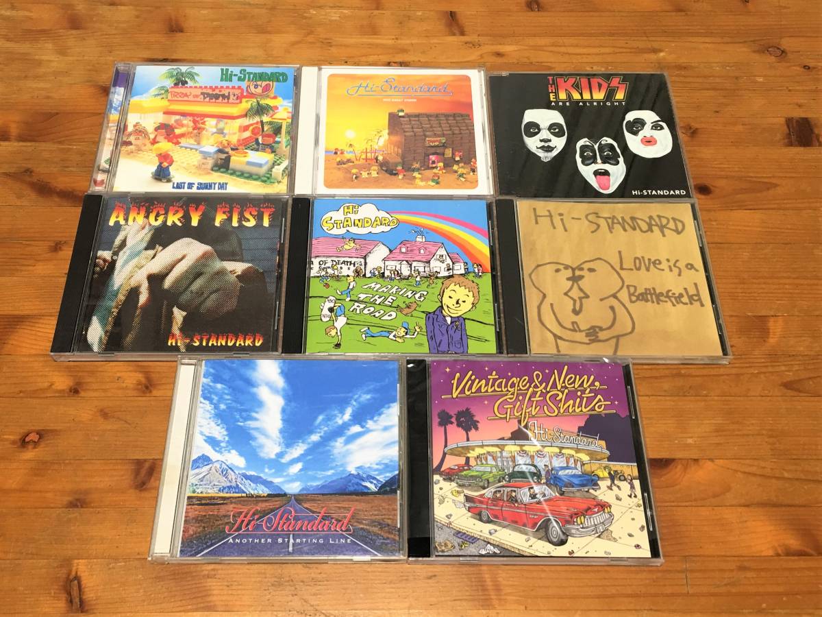 売り切り】 Hi-STANDARD CD 8枚セット □おまけCD:101曲入りアルバム