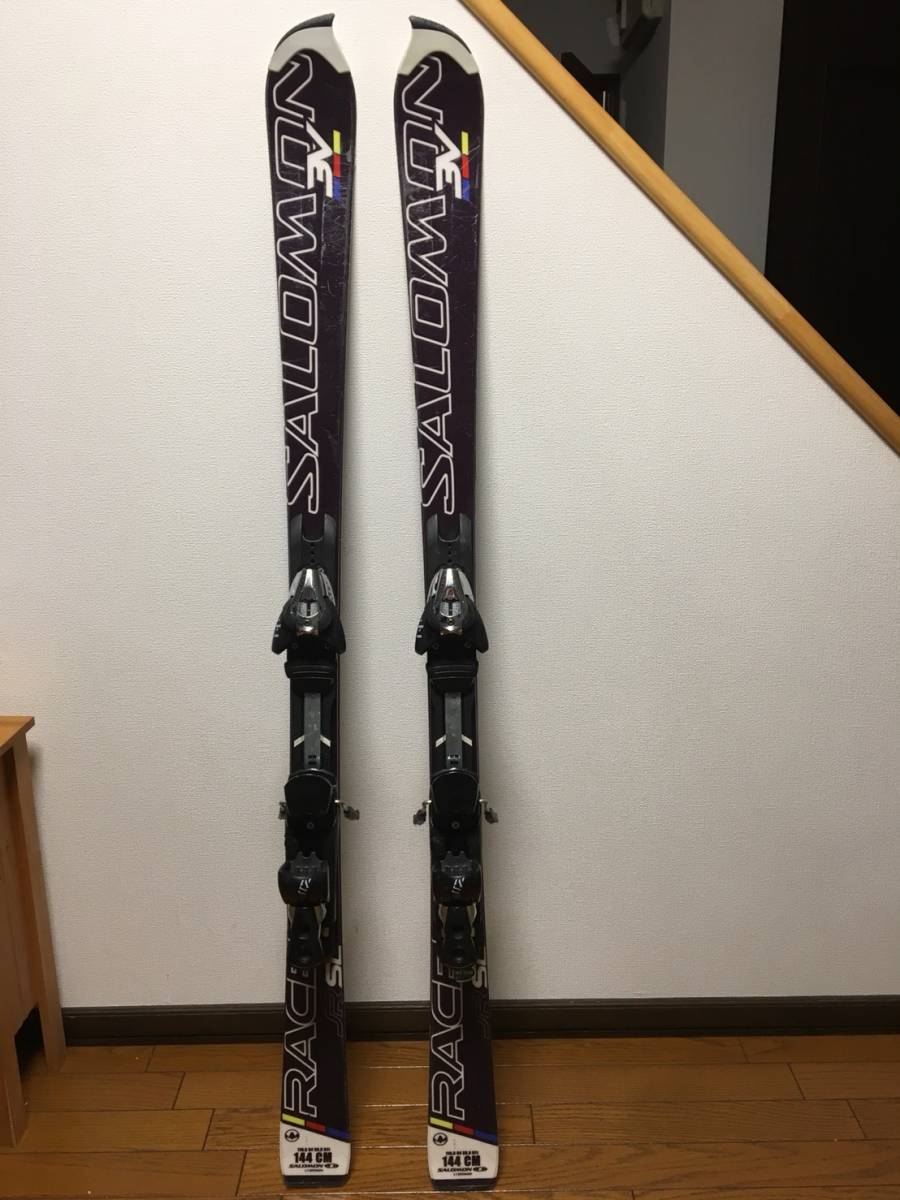 14-15 サロモン Jrスキー 110cm X-RACE JR + EZY5 スキー スポーツ別