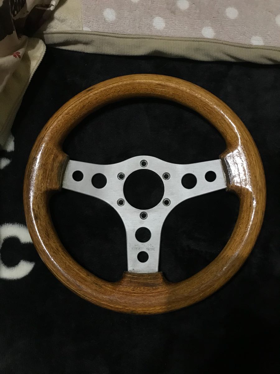OBA 当時物 ウッドステアリング ステアリング 旧車 オバ オバハン 30φ