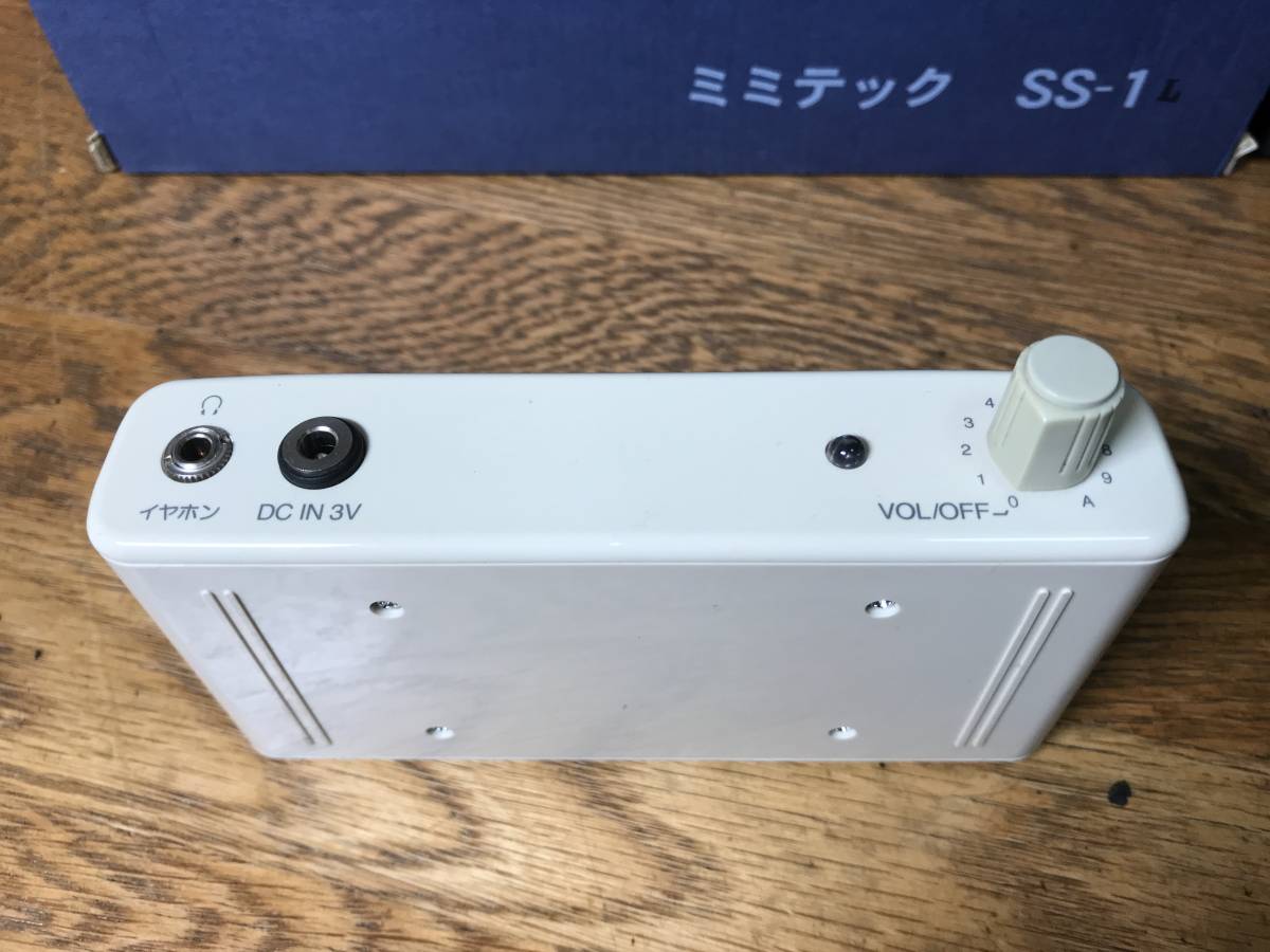 右脳学習器 MiMi TECH ミミテック SS-1 エスエスカンパニー 右脳学習器