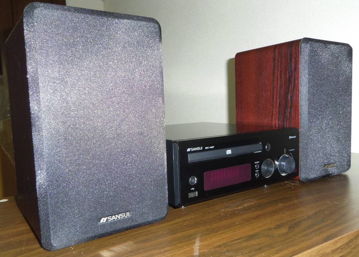 □□ SANSUI Bluetooth機能搭載CDステレオシステム 【SMC-150BT
