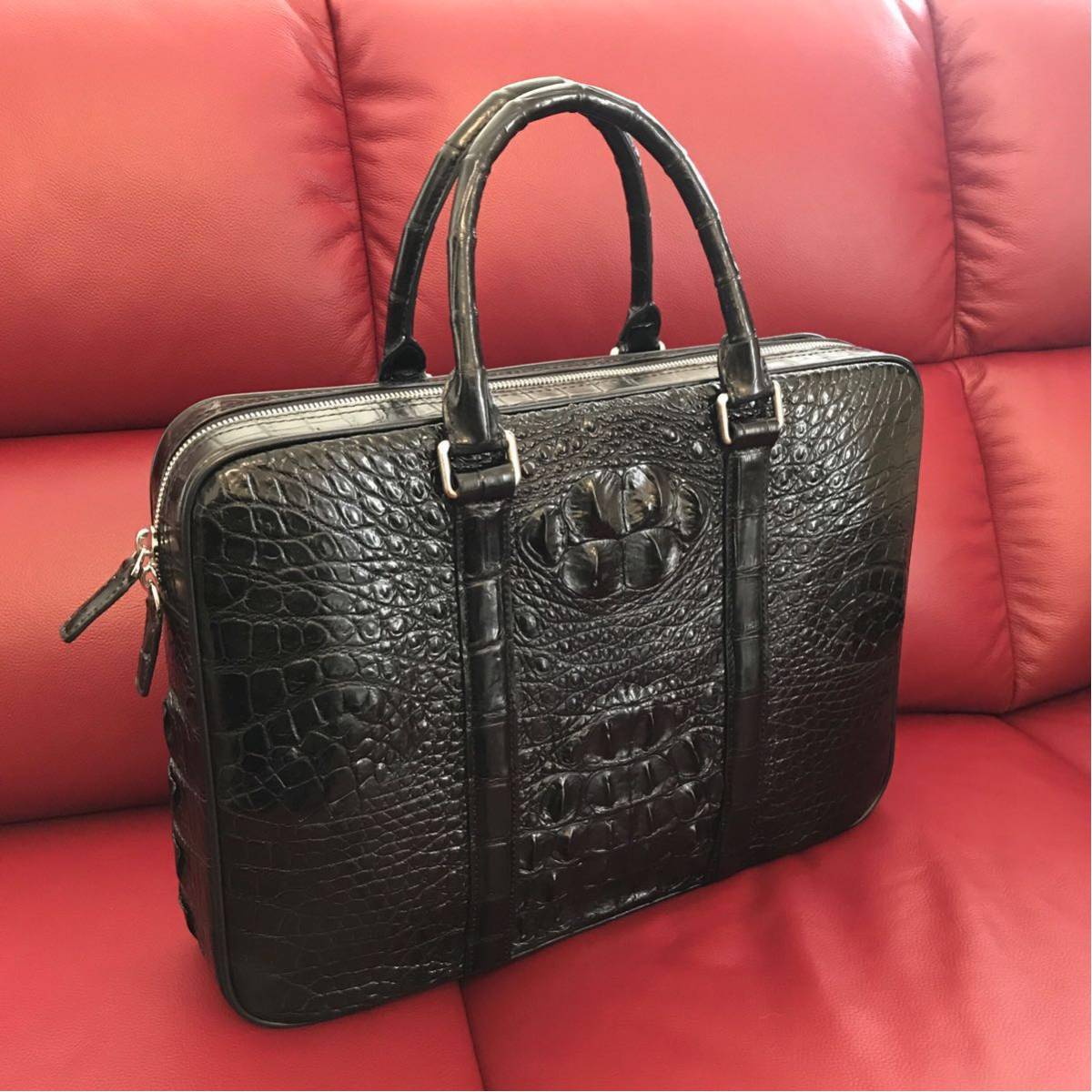 1000~【定価28万超】クロコダイル バッグパック 総本革 1000~【定価28万超】クロコダイル バッグパック 総本革