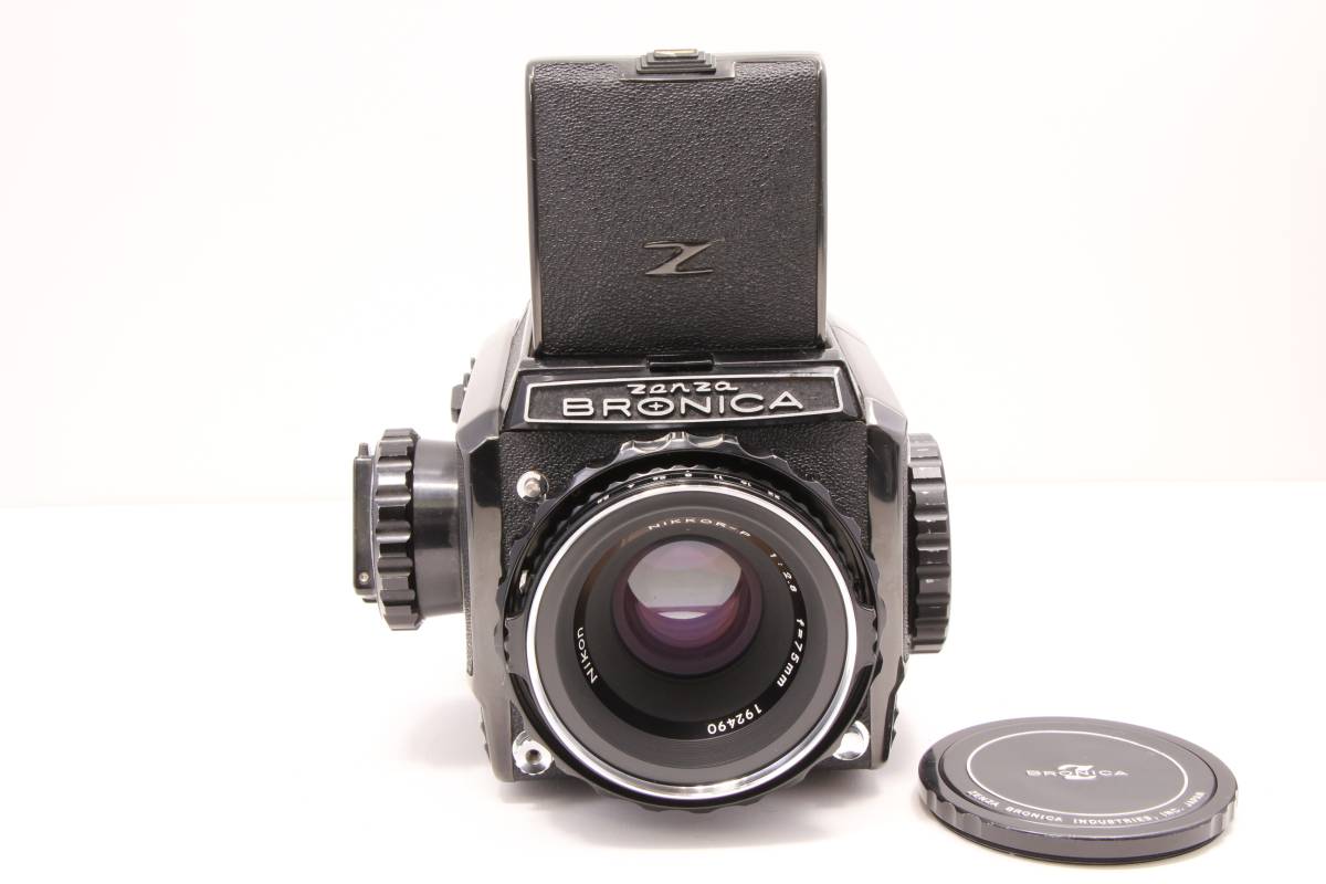 ZENZA BRONICA S2後期ブラック NIKKOR-P.C 75 2.8 ZENZA BRONICA ZENZA BRONICA S2後期ブラック NIKKOR-P.C 75 2.8 ZENZA BRONICA