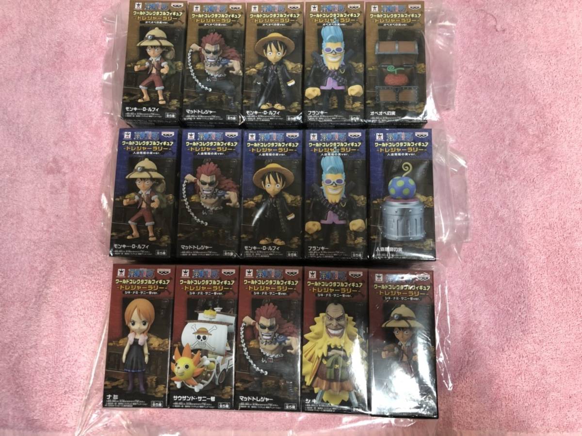 新品☆全15種】ワンピース ワールドコレクタブルフィギュア トレジャー