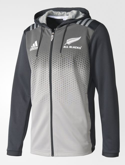 定番人気，セール 正規品 Mサイズ ALL BLACKS オールブラックス パーカー フード付ジャケット 灰色 adidas(ジャージ)｜売買されたオークション情報、yahooの商品情報をアーカイブ公開 - オークファン ジャージ