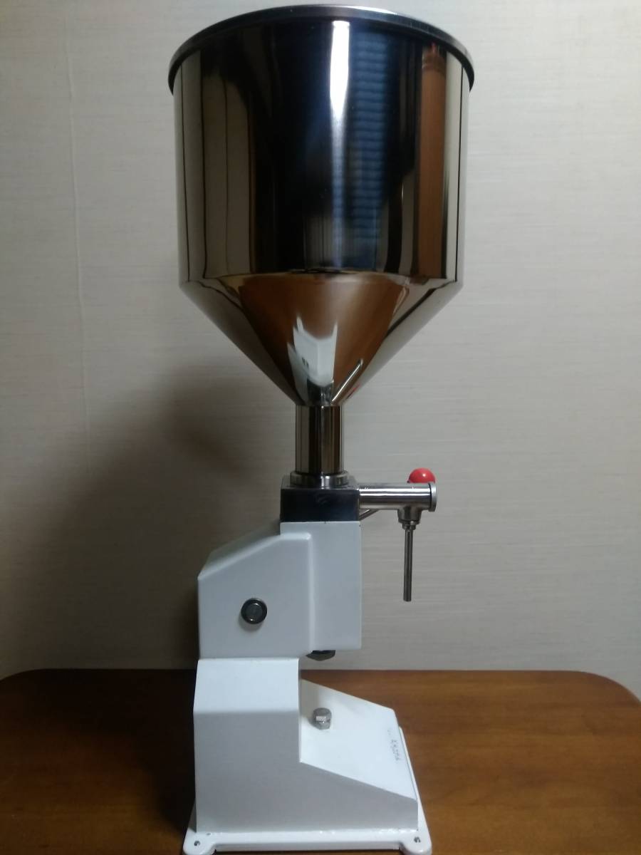 クリーム充填機 卓上型ハンドフィラー 化粧品など多品種少容量の充填に最適