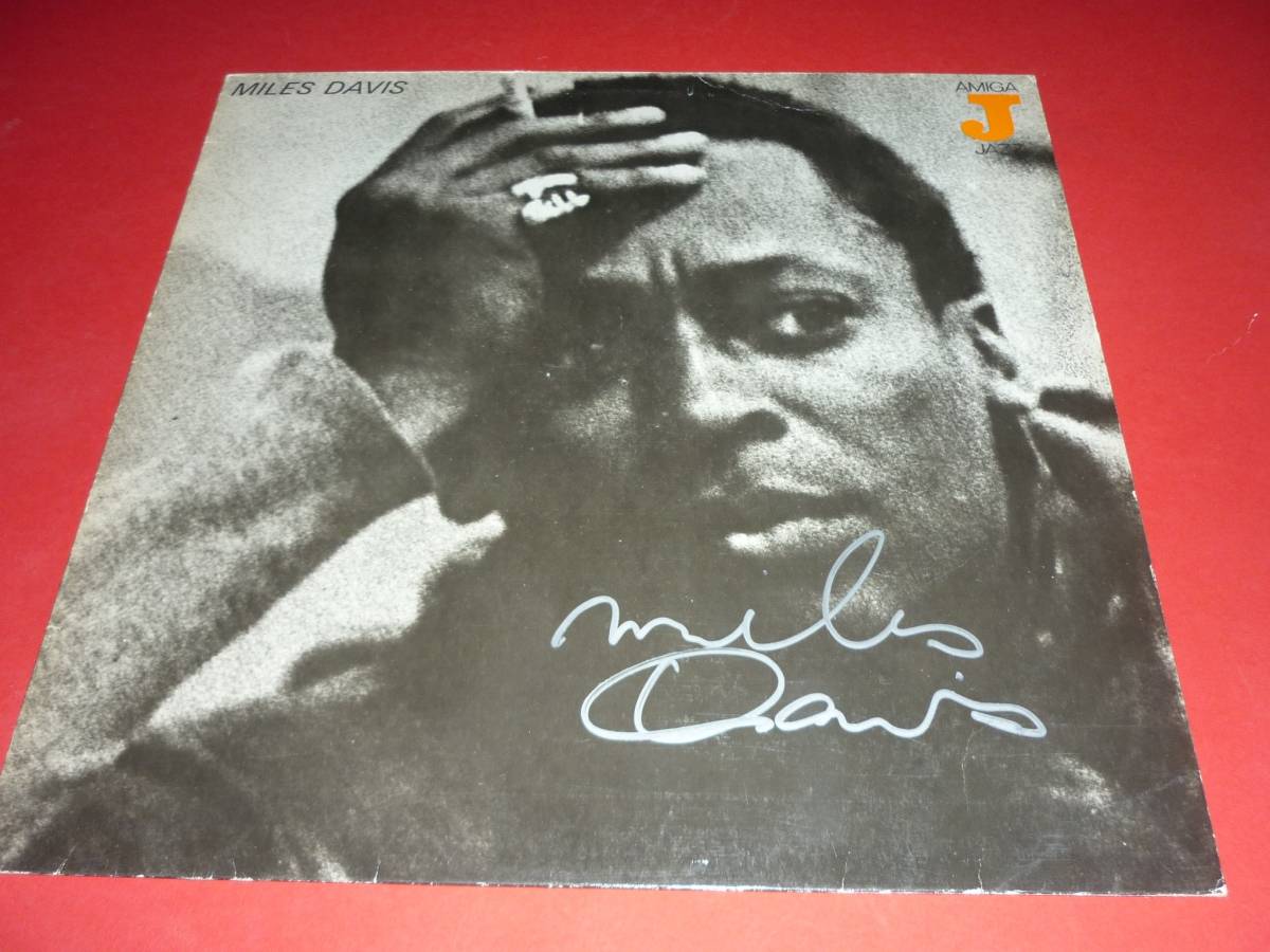 限定SALE 直筆サイン入りレコード MILES DAVIS
