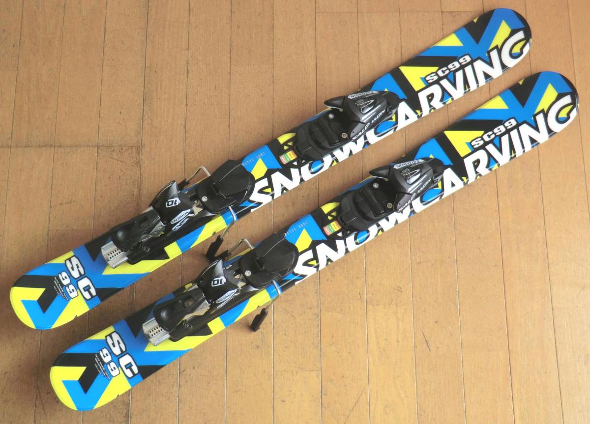 ■■送料無料■CARVING■ショートスキー■99cm■調整ビン付■■ □□送料無料□即決□SNOWCARVING□SC99□ショートスキー□99cm□TWIN
