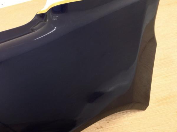 【Ｃ】★右 サイドカバー VTZ250 MC15 ★白金紺カラー 87年? H_4