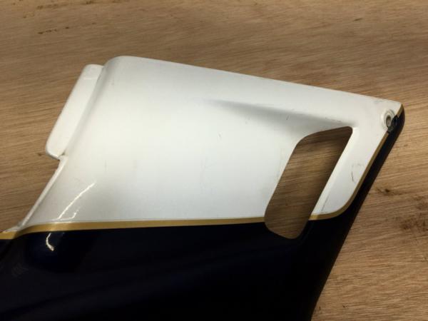 【Ｃ】★右 サイドカバー VTZ250 MC15 ★白金紺カラー 87年? H_6