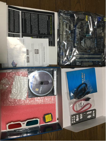 ASRock H67M-GE，Intel i3-2100@3.1GHz，SP DDR3 4GB*2=8GB