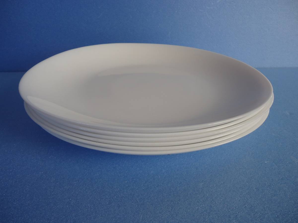 ヤマザキ 春のパン祭り 　楕円の白いお皿 プレート ６枚セット　②_1