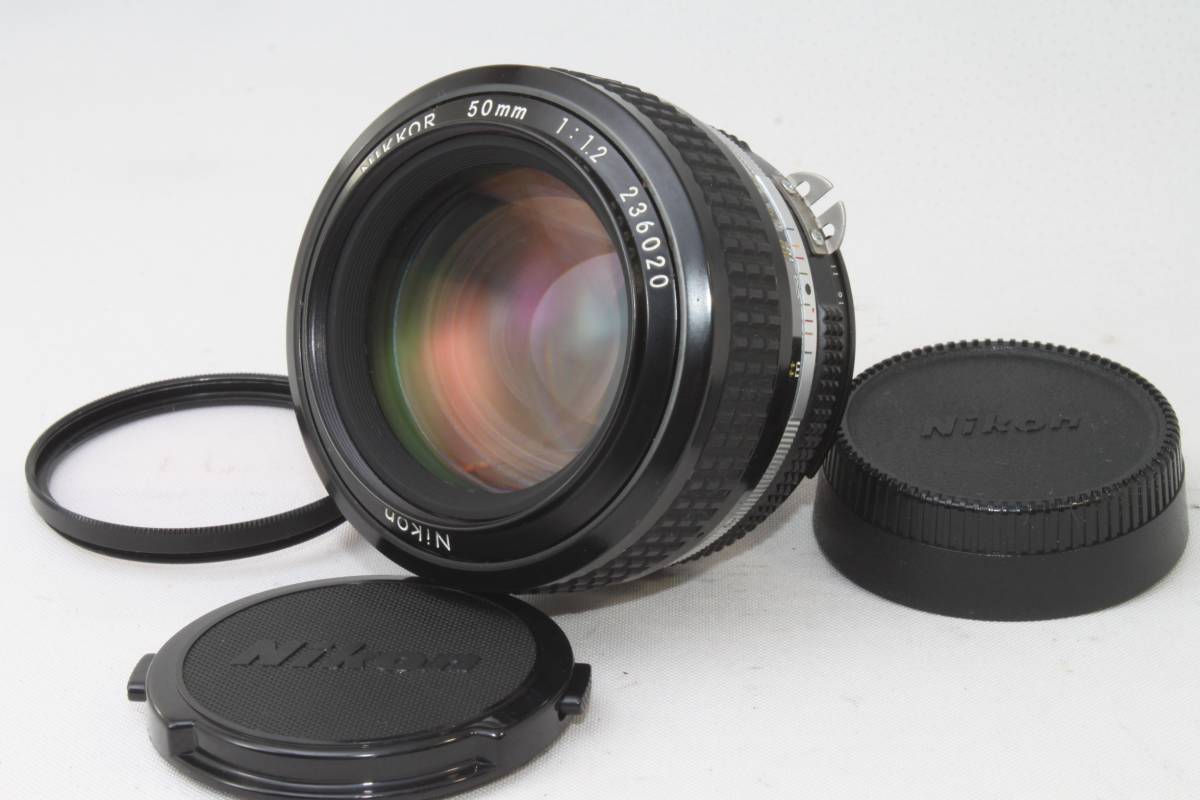 ☆極上美品☆ニコン Nikon NIKKOR 50mm 1：1.2 - 14722 極上品 Nikon