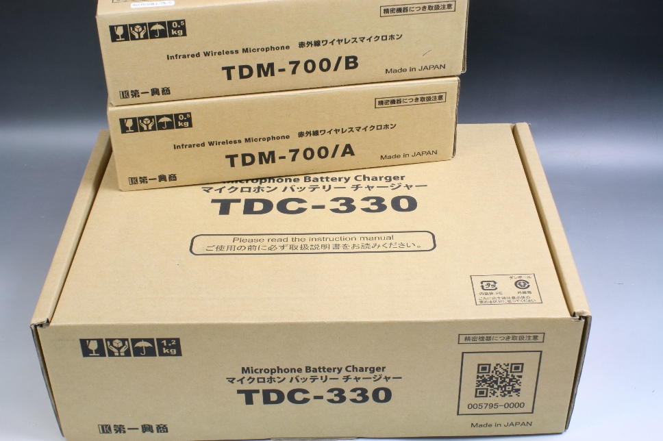 【新品】 DAM 赤外線ワイヤレスマイク TDR-4000一式 【公式通販】