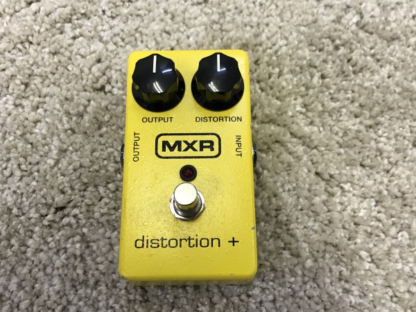 【荒々しい歪み】MXR distortion+ ディストーション エフェクター 中古 動作品