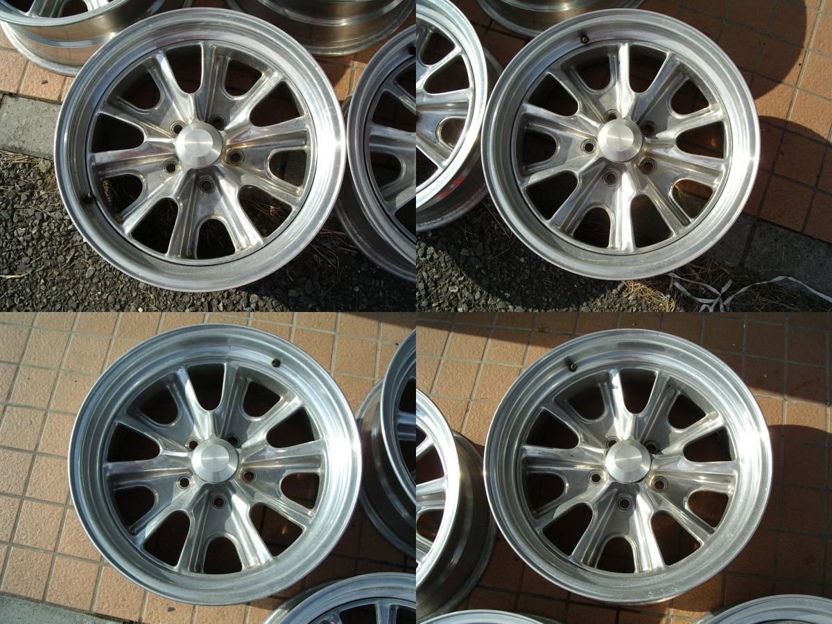 Halibrand Style 17x7j 12 17x8j 0 Pcd1 65 5h１台分 品 ハリブランド スタイル 旧車 アメ車 カマロ マスタング Acコブラ 稀小 社外品 売買されたオークション情報 Yahooの商品情報をアーカイブ公開 オークファン Aucfan Com