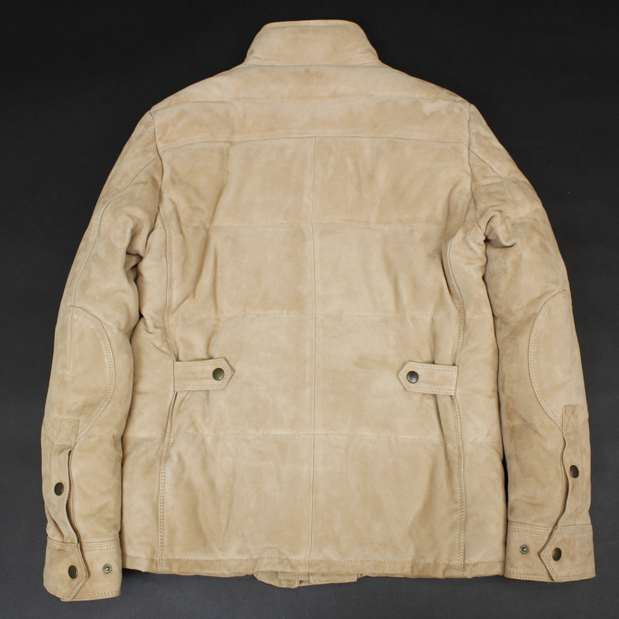美品 DECENT.55 TOKYO ディセント 山羊革 ヌバック オールレザー 