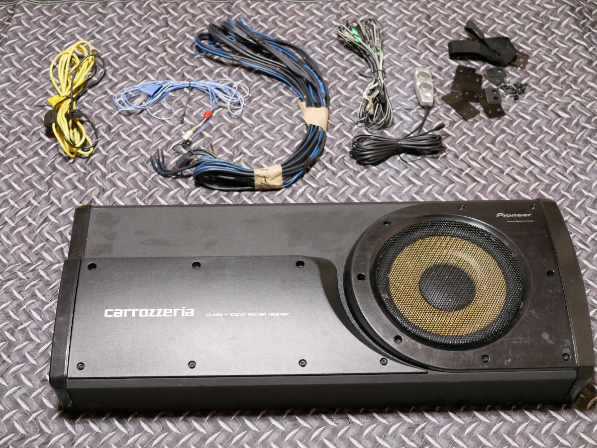 TS-WX77A carrozzeria サブウーファー カロッツェリア配線有り TS 