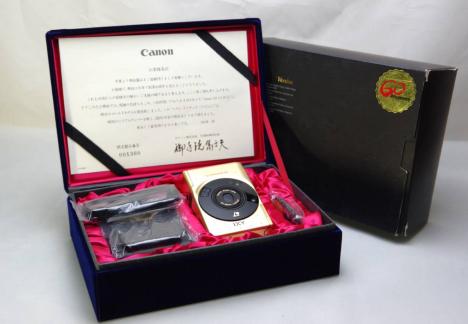 キヤノン】Canon IXY 240 Limited Version Gold 60周年記念モデル