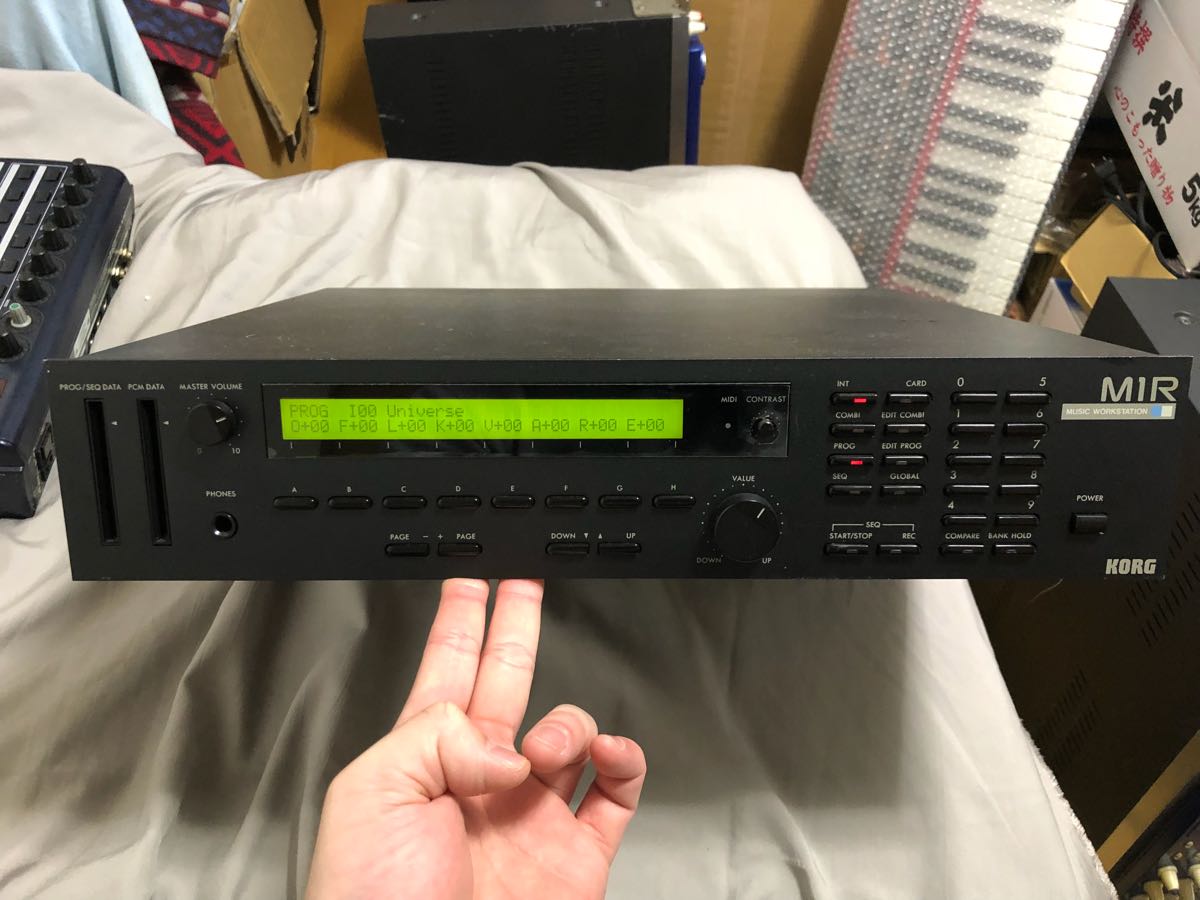 お買い得，大人気 Korg M1R(音源モジュール)｜売買されたオークション情報、yahooの商品情報をアーカイブ公開 - オークファン 音源モジュール