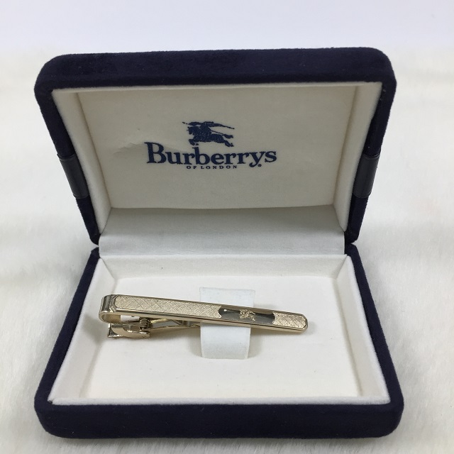ネクタイピン バーバリー Burberrys タイバー ゴールド BURBERRY