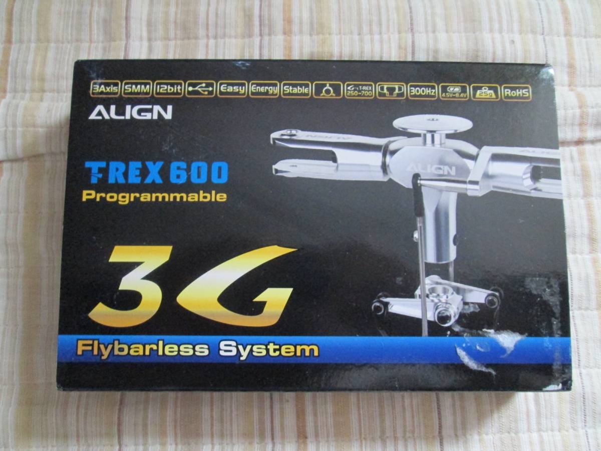 ALIGN（アライン） T-REX600用 純正Flybarlessメカ部品 未使用品