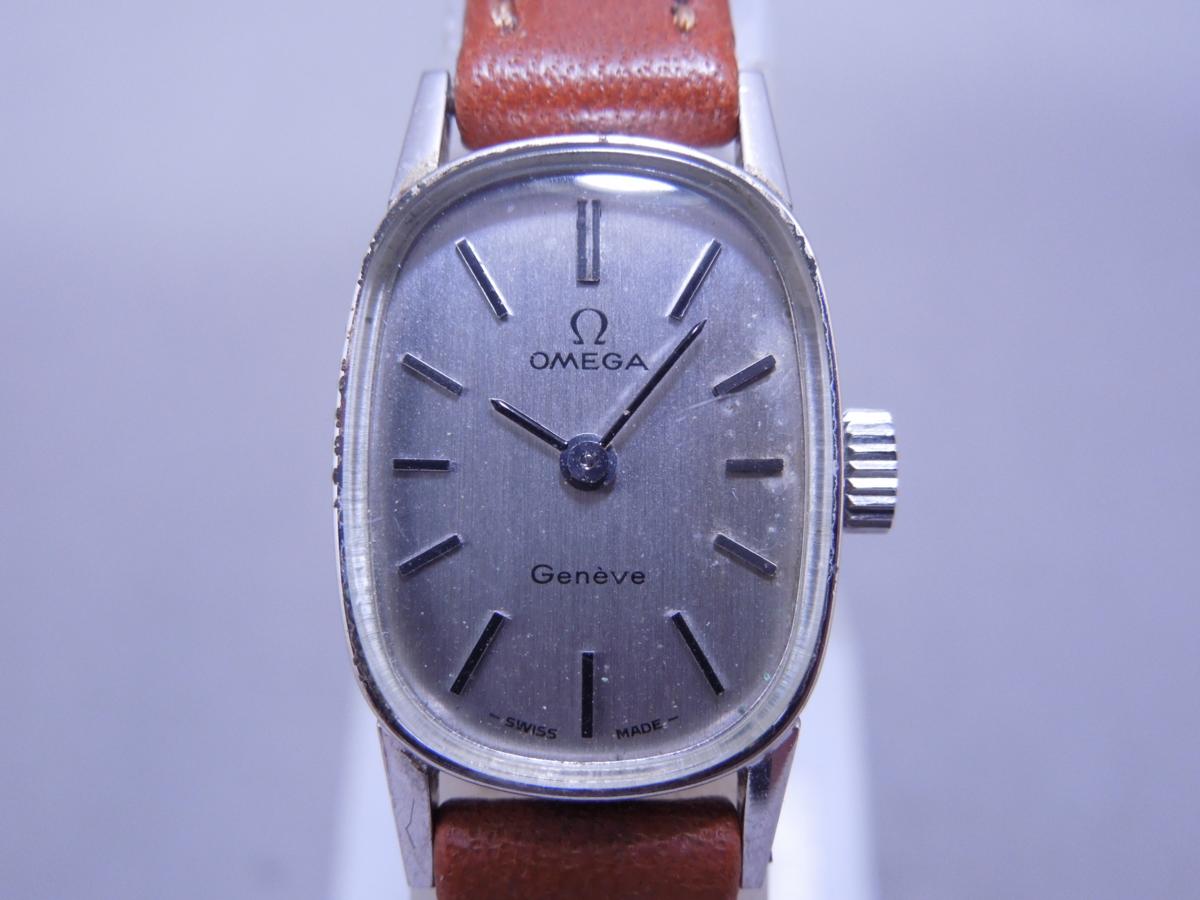 OMEGA ジェネーブ　ケースのみ未稼働ジャンク品 オメガ OMEGA Geneve ジュネーブ 手巻き レディース 腕時計 レディース