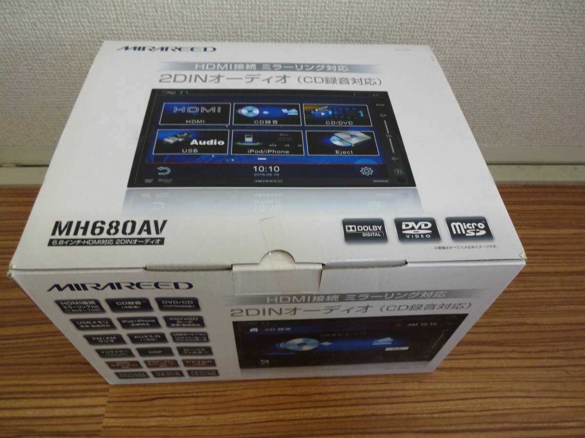 MH680AV ミラリード MIRAREED サク2910さま専用！カーオーディオ 中古