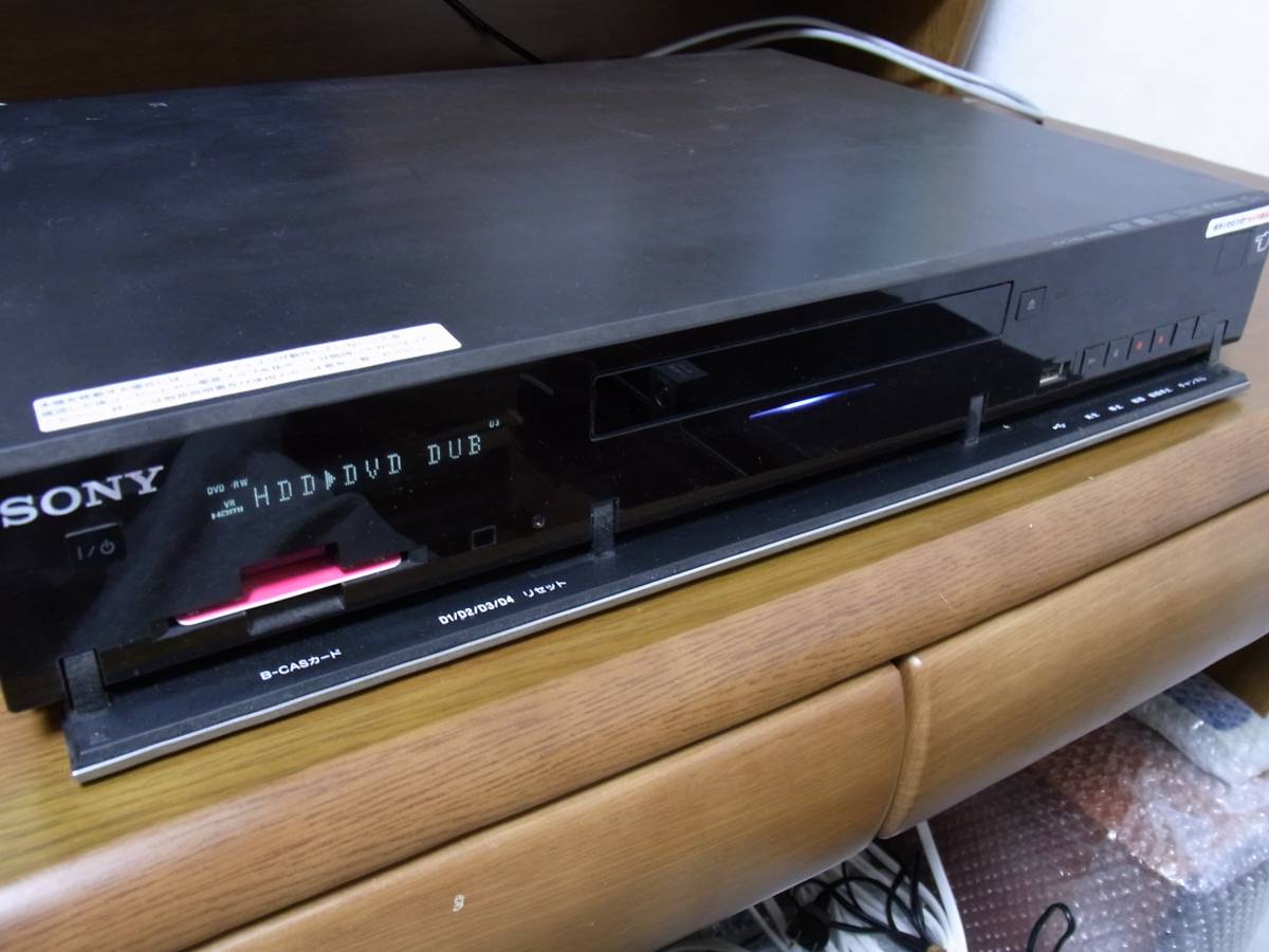 中古】SONY ブルーレイディスクレコーダー BDZ-RX30 320GB リモコン
