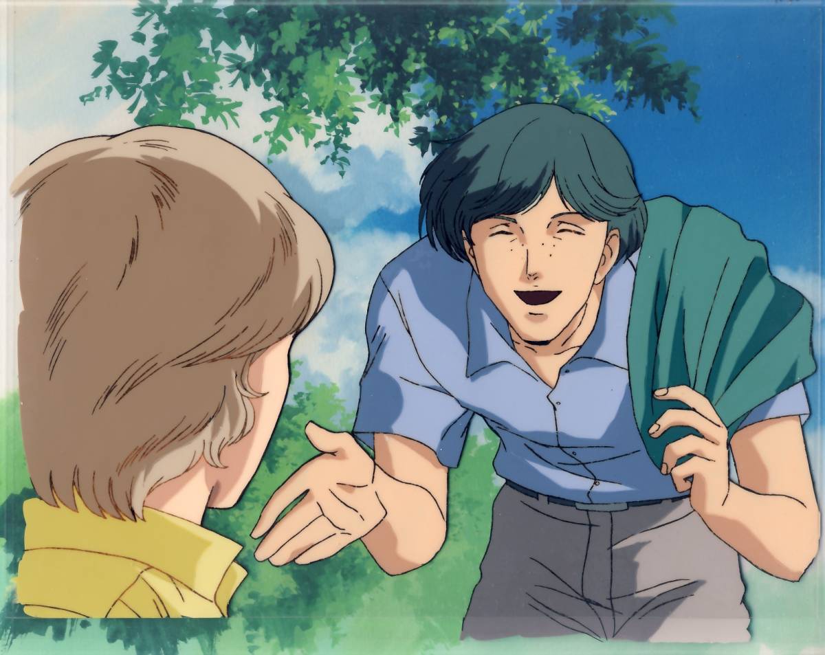 銀河英雄伝説 セル画 その アッテンボローとユリアンの出会い 銀河英雄伝説 売買されたオークション情報 Yahooの商品情報をアーカイブ公開 オークファン Aucfan Com