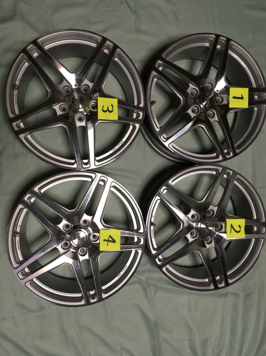 TWS 鍛造 18in7.5J+50 5穴114.3 アコード オデッセイ ステップワゴン 
