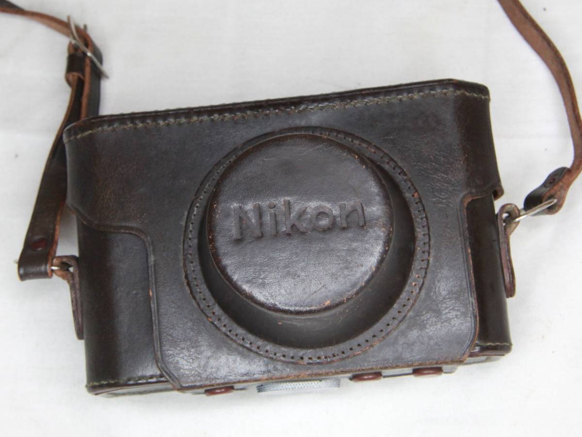 ★ニコン Nikon S用 純正本皮ケース レンジファインダー★