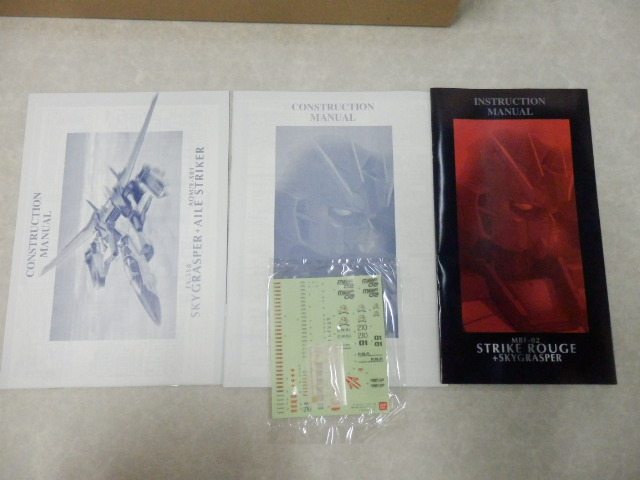 PG 未組立 1/60 PG ストライクルージュ+スカイグラスパー /ガンプラ 1