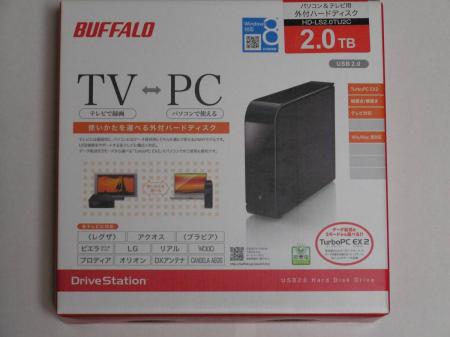 BUFFALO HD-LS2 0TU2C バッファロー 2TB - 外付けハードディスク