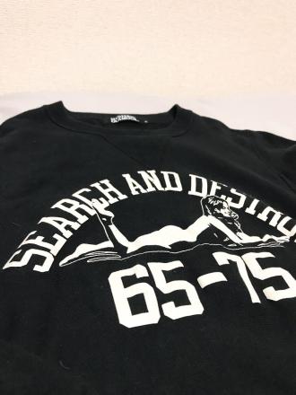 送料無料，新品 ヒステリックグラマー HYSTERIC GLAMOR スウェット ブラック S(トレーナー)｜売買されたオークション情報、yahooの商品情報をアーカイブ公開 - オークファン 男性用