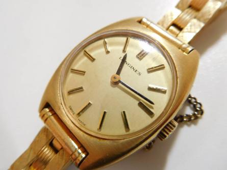 1円～used ロンジン 手巻 動作確認済(M-タ41)