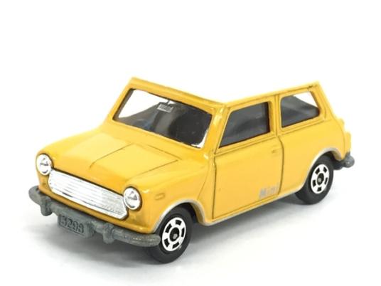 中古 トミカ 青箱 外国車シリーズ BLMC ミニクーパー S マークIII 黄