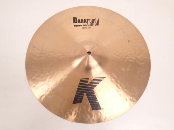 Zildjian ジルジャン クラッシュシンバル K-Custom DARK CRASH Medium